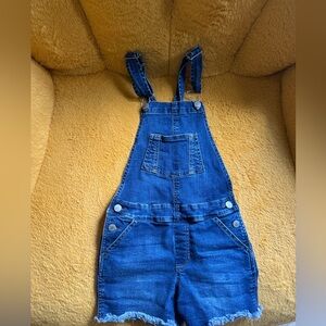 Denim overalls
